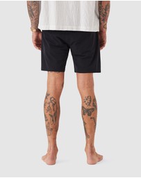 Zanerobe - Crest Balmoral Beach Short Black