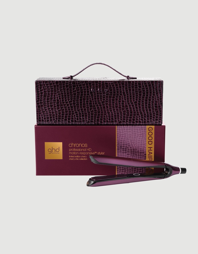 ghd - chronos™ Ultra-Fast Hair Straightener Limited Edition Gift Set in Cherry Red (Valued at $564)