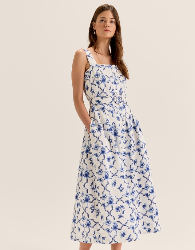 Review - Mosaic Midi Sun Dress