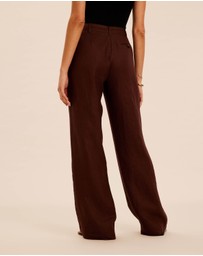 AERE - Allegra Linen Pants