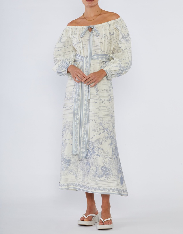 Amelius - Fresco Linen Maxi Dress