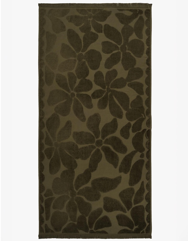 Aura Home - Palma Fringe Bath Towel Set