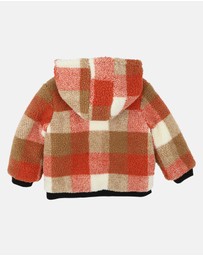 Fox & Finch - Mr Fox Sherpa Check Jacket - Kids