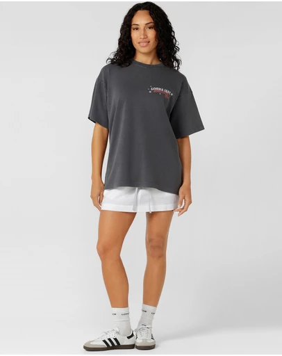 Lorna Jane - World Tour Washed Boyfriend T-Shirt