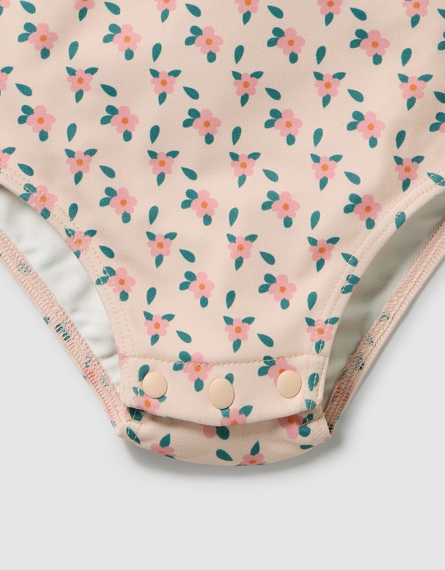 Wilson & Frenchy - Little Blossom Cutwork Swimsuit - Babies-Kids