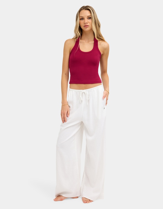 Roxy - Womens Lolani Elastic Waist Pants