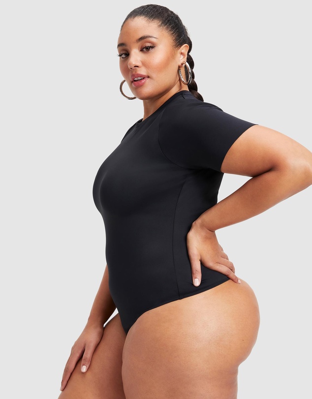 Good American - Scuba Tee Bodysuit