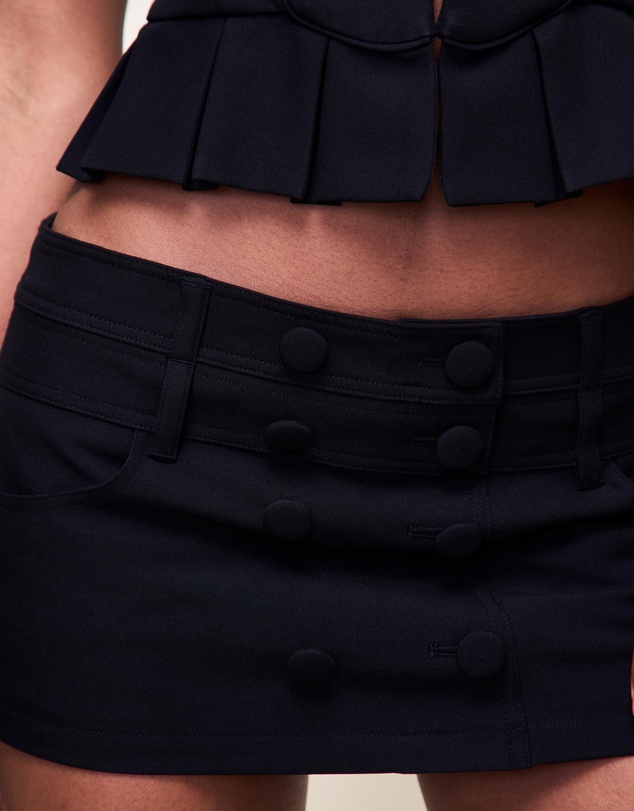 Guizio - Double Breasted Mini Skort