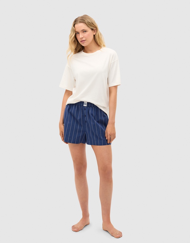 Seed Heritage - T-Shirt and Stripe Short PJ Set
