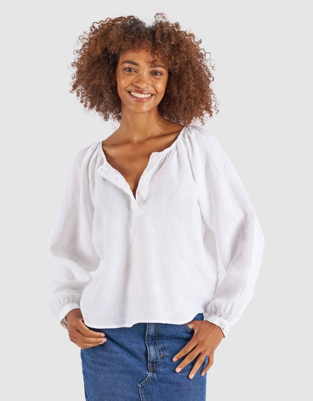 CAMIXA - Poem Linen Blouse