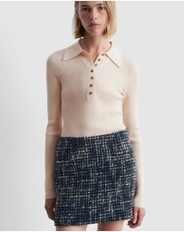 & Other Stories - Structured Wool-Blend Mini Skirt