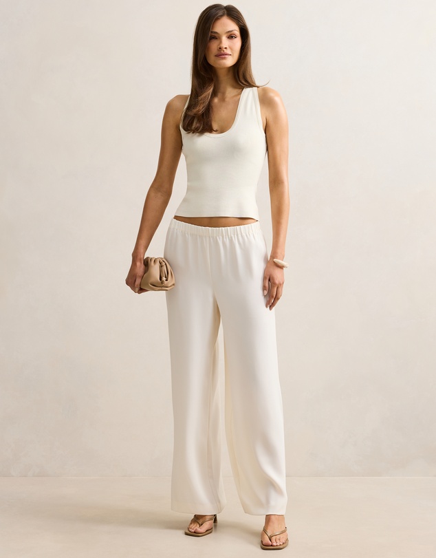 Forever New - Evelyn Elastic Wide Leg Pants