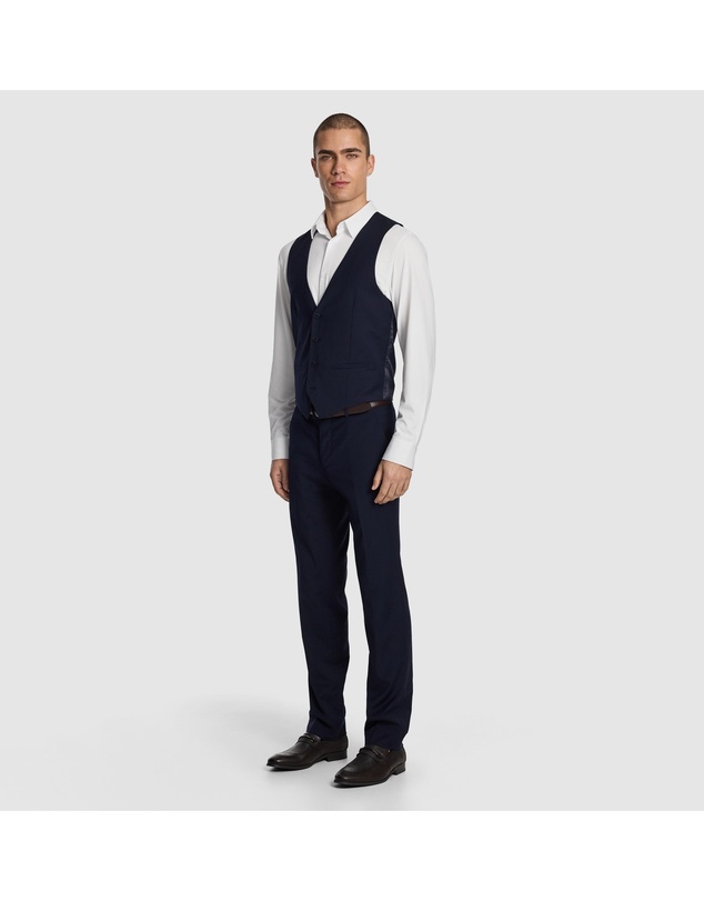 yd. - Atlas Wool Blend Waistcoat
