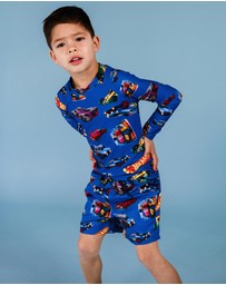 Rock Your Kid - Hot Wheels Rashie Set - ICONIC EXCLUSIVE - Kids-Teens