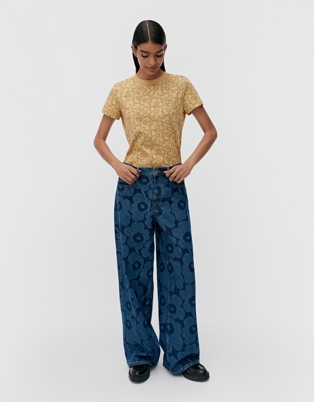 Marimekko - Maridenim Loose Unikko jeans