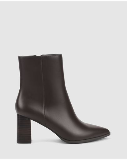 Chocolate Brown Leather