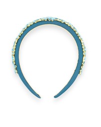 Morgan & Taylor - Elodie Headband in Teal Blue
