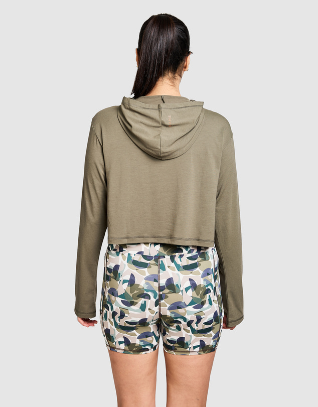 BAHE - Zephyr Short Boxy Hooded Tee