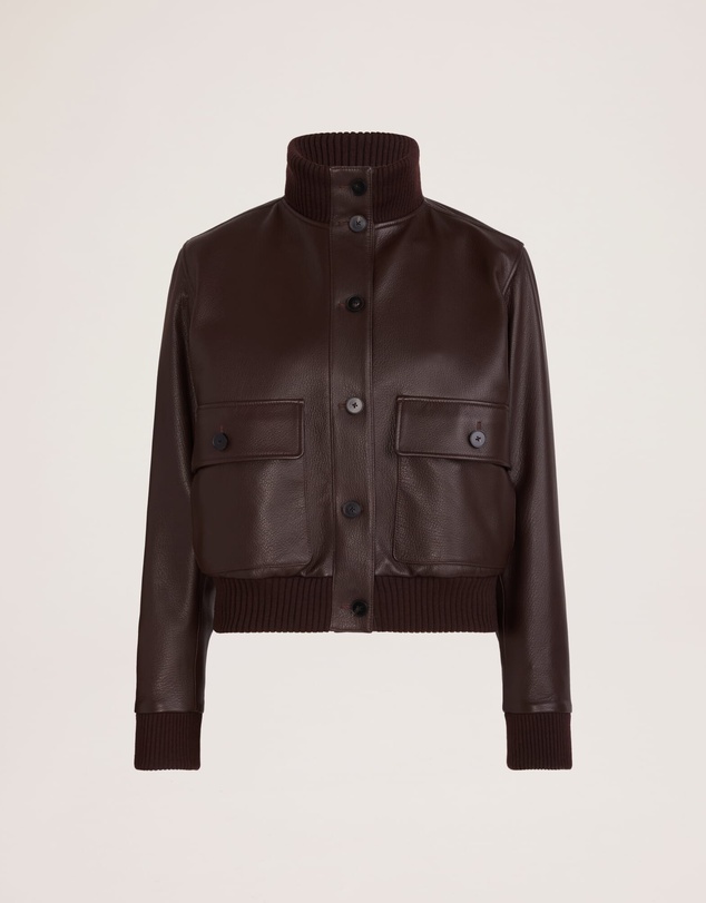 SABA - Elyse Leather Bomber