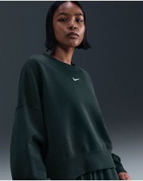 Nike - Sportswear Phoenix Fleece Over-Oversized Crew-Neck Sweatshirt