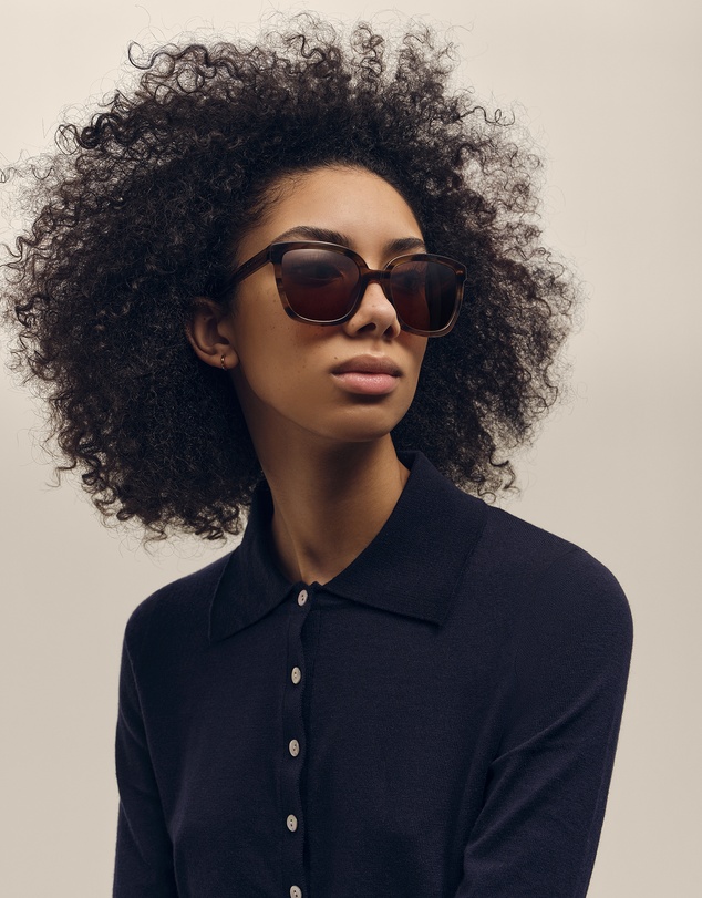 Daniel Wellington - Grande Acetate Brown Sunglasses