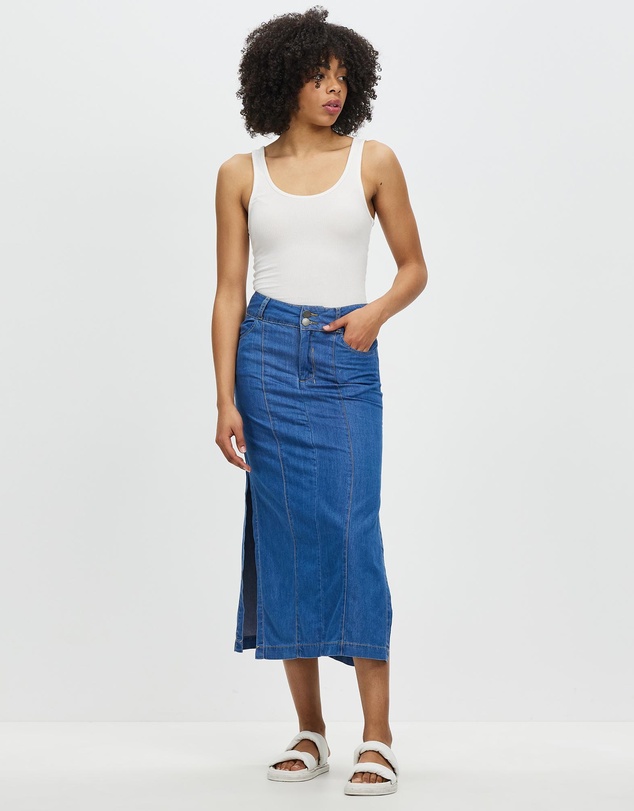 DRICOPER DENIM - Mona Rodeo Tencel Skirt