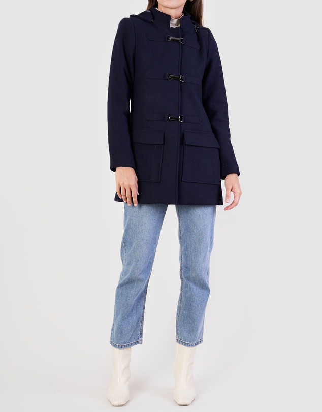 Amelius - Blaze Wool Hooded Jacket Coat