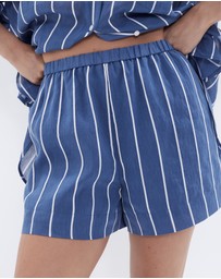 UNISON - Stripe Pull On Short