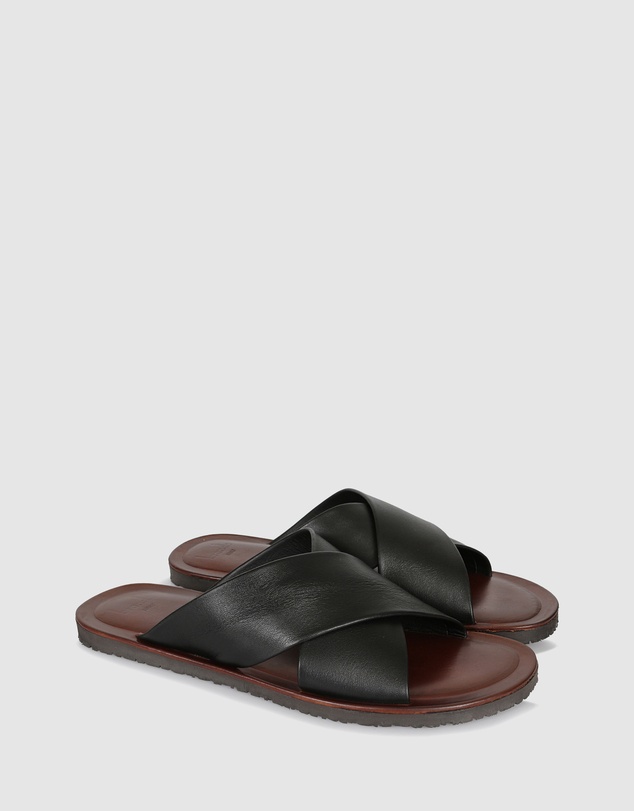 Brando - Angiolo Leather Slides