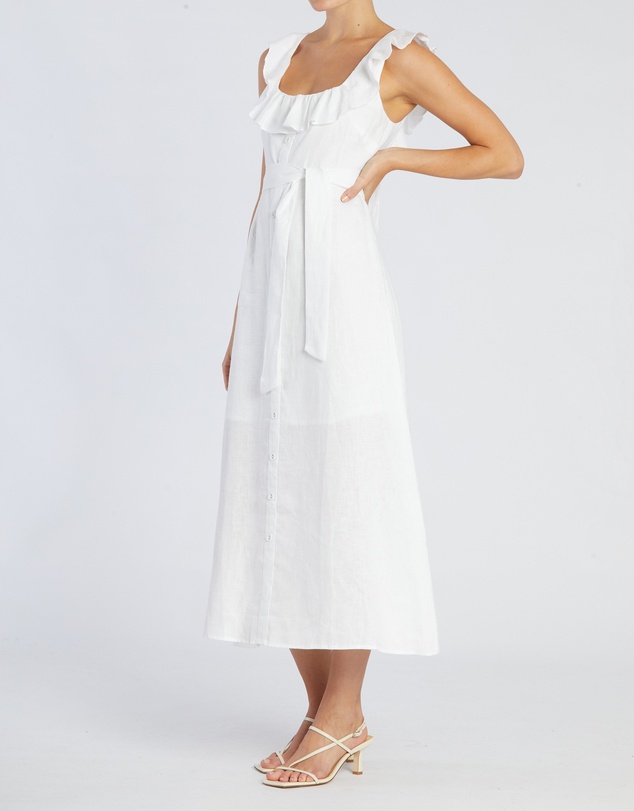 Amelius - Bohdi Linen Midi Dress