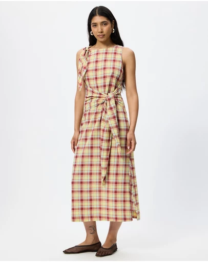 Damson Madder - Estelle Midi Dress