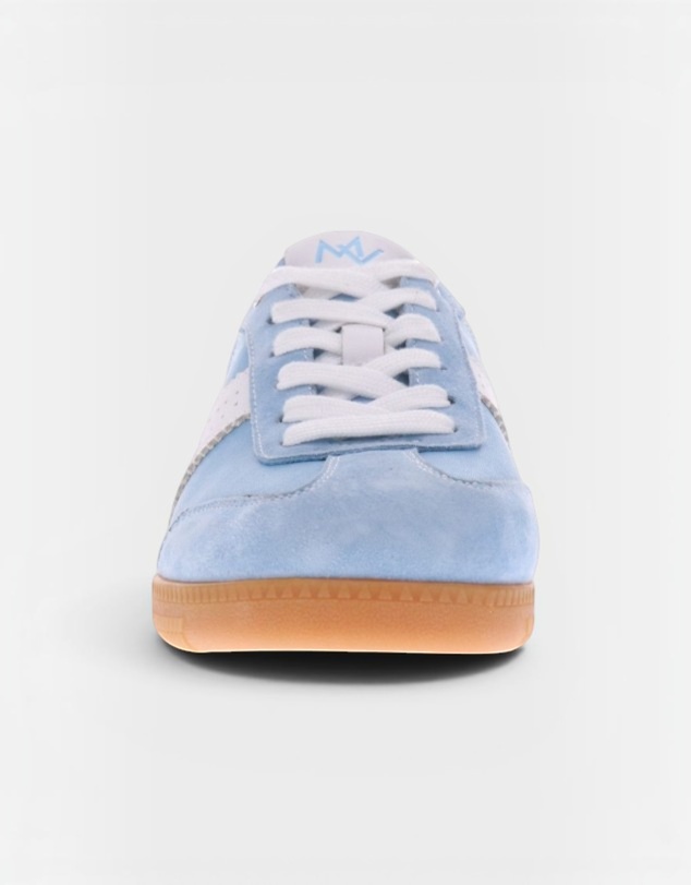 Mia Vita - Ramona II Lace-Up Casual Sneaker - Blue/White