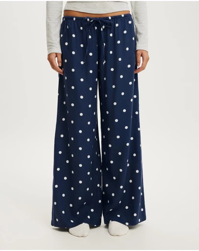 Cotton On Body - Cloud Soft Flannel Wide Leg Pant