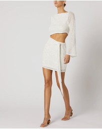 Winona - Reyna Tie Short Dress
