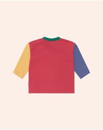 Huxbaby - Colour Block Bunny Top - Babies-Kids
