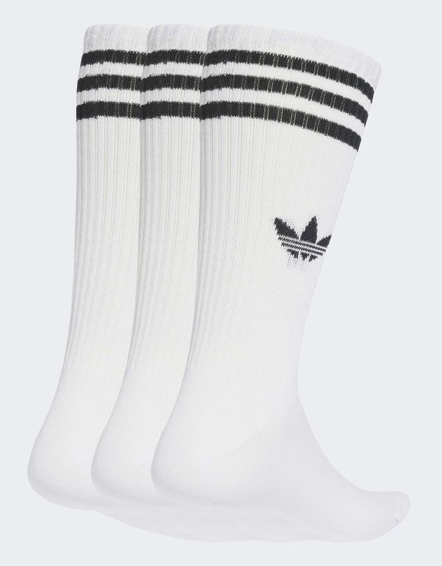 adidas Originals - 3-Stripes High Crew Socks 3 Pairs Unisex
