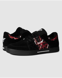 Fallen Footwear - Fallen Footwear Men Trooper 5250 True Fit Cupsole Shoes Black