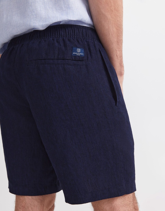 Sportscraft - Caffery Yarn Dyed Linen Short