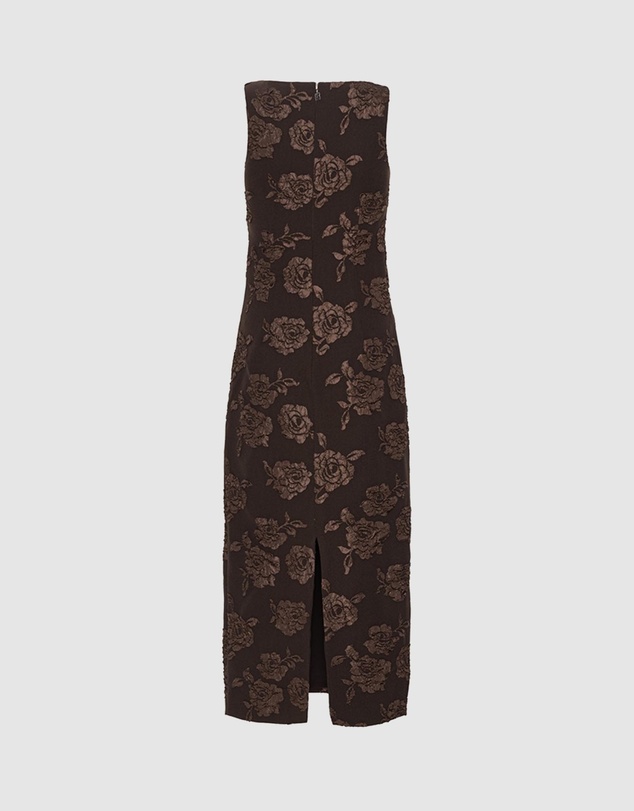 ROTATE - Jacquard Sleeveless Dress