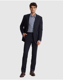Country Road - Slim Fit Gingham Travel Shirt