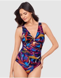 Magicsuit - Mariachi Kristi Plunge One-Piece Shaping Swimsuit
