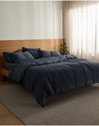 Sheet Society - Darcy Corduroy Quilt Cover Set