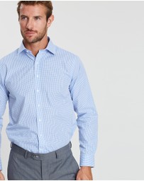 Van Heusen - Euro Fit Small Check Shirt