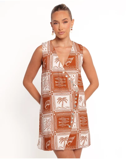 Petal & Pup - Alek Mini Dress - Kohana Print
