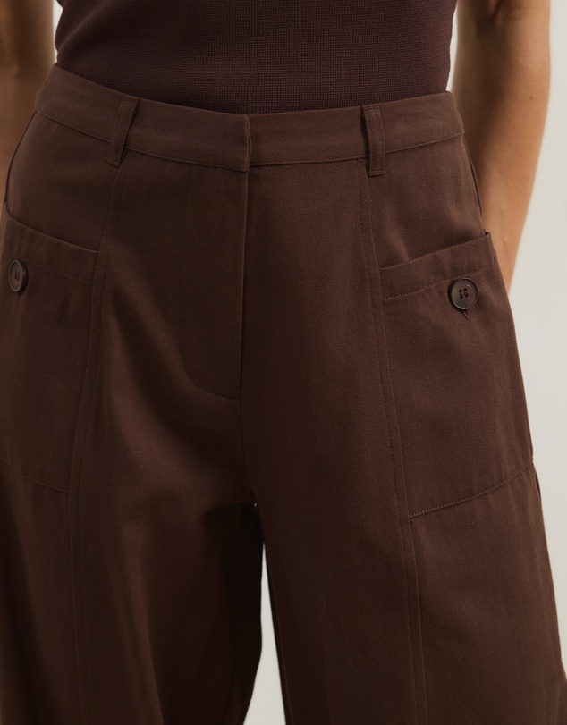 Atmos&Here - Esme Cotton Twill Pants