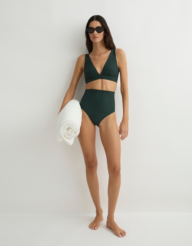 BONDI BORN - Faith Bikini Bottom - Forest (Sculpteur®)