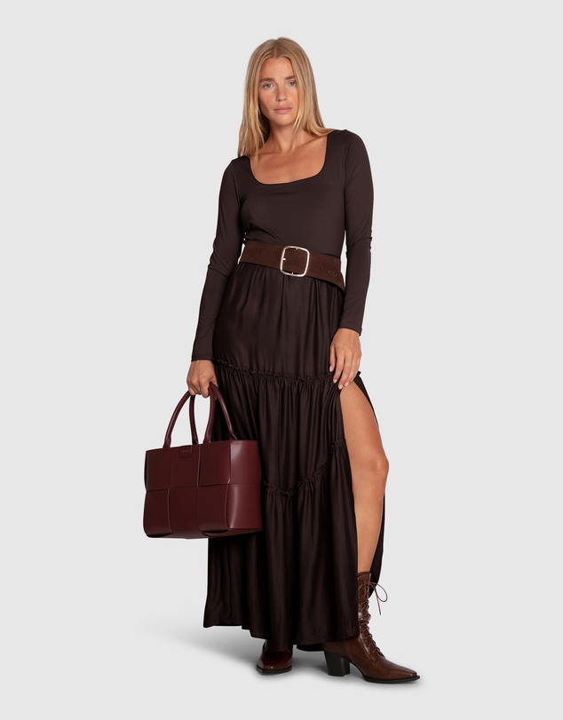 Belle & Bloom - Let Me Love You Tiered Maxi Dress