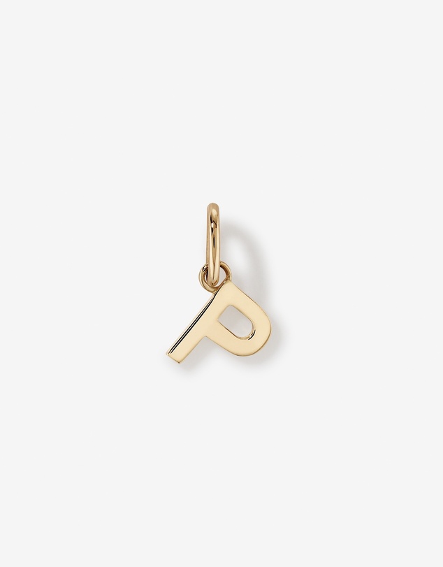 Michael Hill - Letter P Initial Pendant in 10kt Yellow Gold
