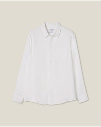 Cotton On - Linen Long Sleeve Shirt