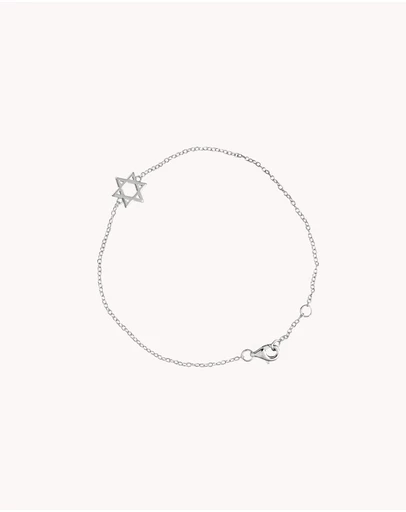 Bianc - Star of David Bracelet